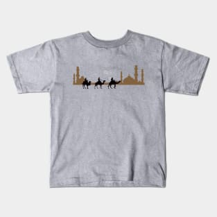 Camel desert ship Kids T-Shirt